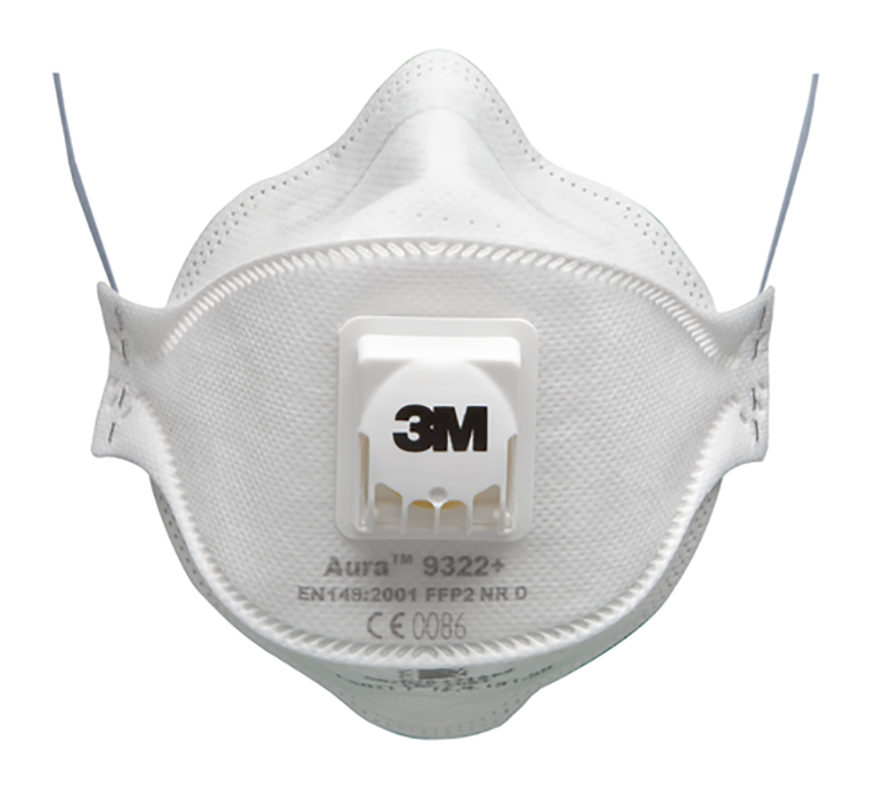 Respirador 3M para Partículas y Gases Ácidos con Válvula de
